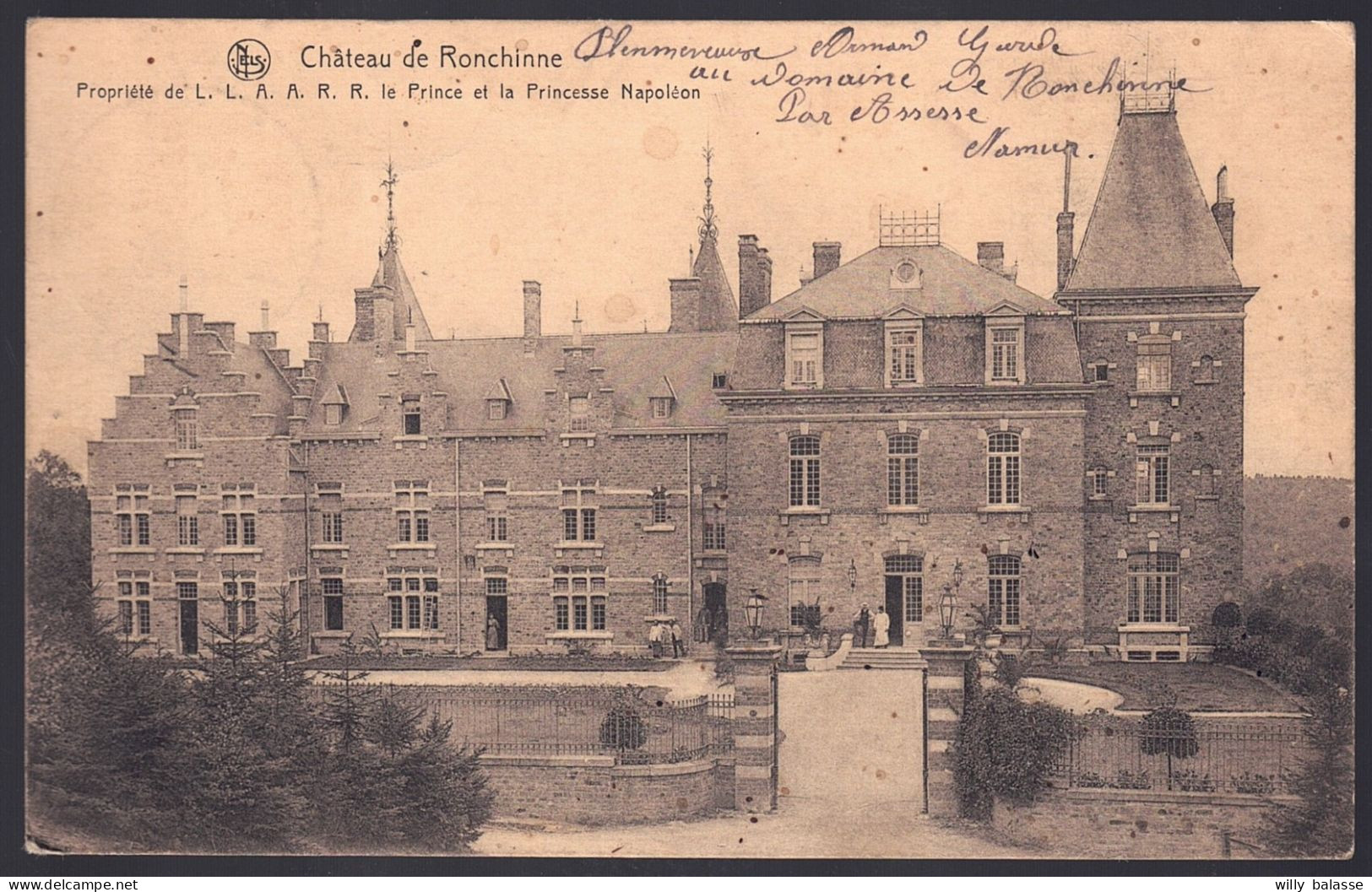 +++ CPA - Château De RONCHINNE - Propriété Prince Et Princesse Napoléon   // - Assesse
