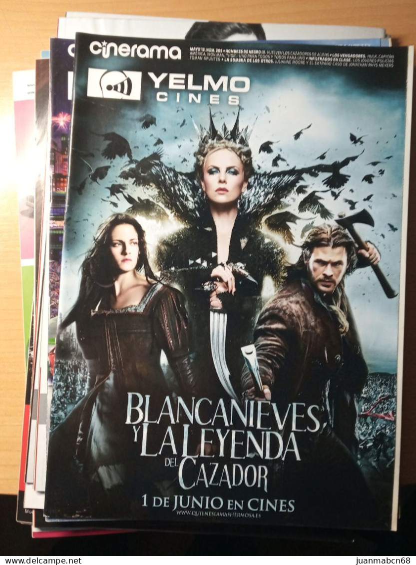 Revista Cinerama Cines Yelmo (2011 / 2012) 9 revistas