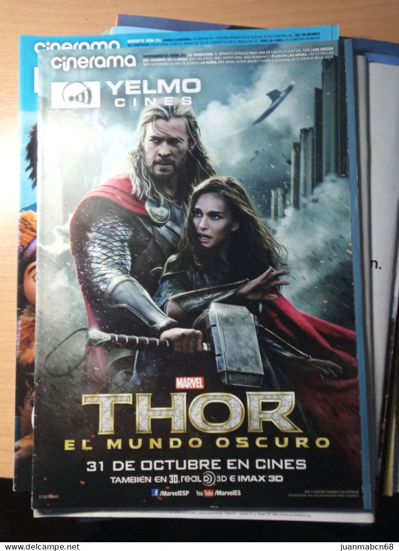 Revista Cinerama Cines Yelmo (2013) 9 revistas