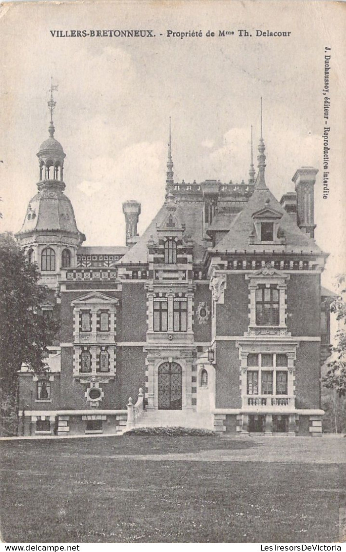 FRANCE - 80 - VILLERS BRETONNEUX - Propriété De Mme Th Delacour - Carte Postale Ancienne - Villers Bretonneux