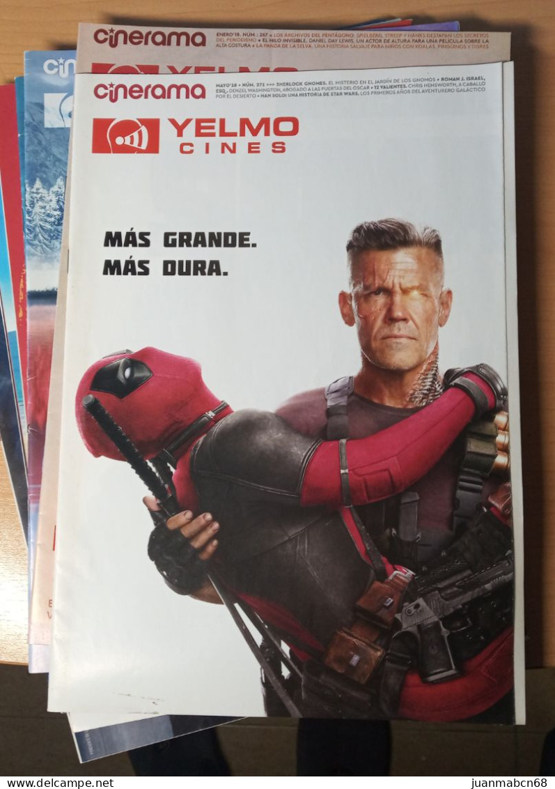 Revista Cinerama Cines Yelmo (2018 / 2019 / 2020) 10 revistas