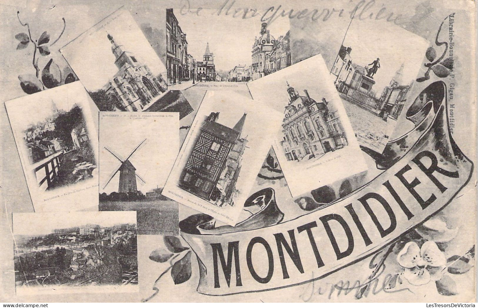 FRANCE - 80 - MONTDIDIER - Multi Vues - Carte Postale Ancienne - Montdidier
