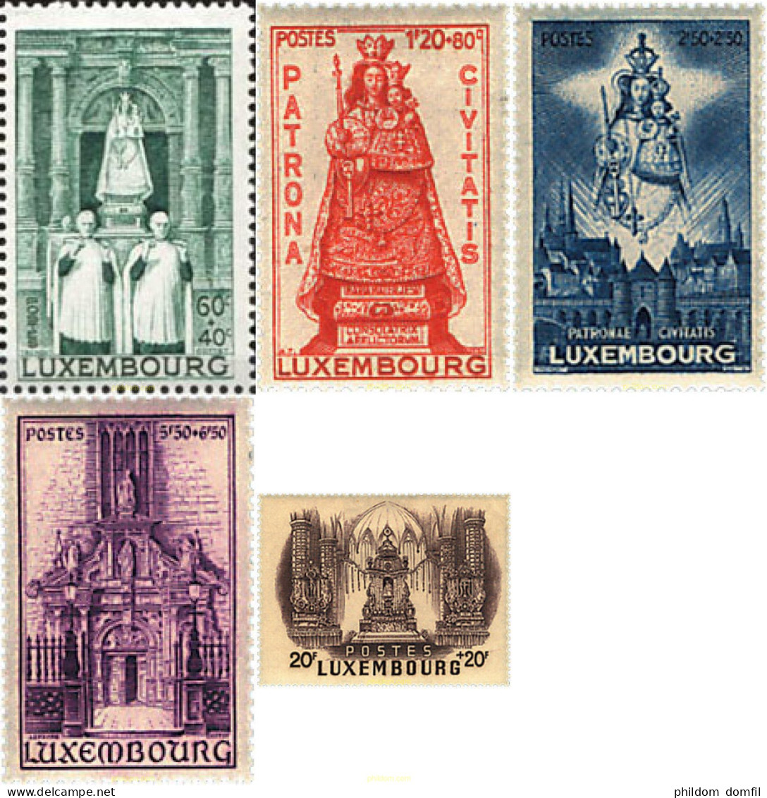 97243 MNH LUXEMBURGO 1945 PRO OBRAS NACIONALES DE SOCORRO - Other & Unclassified