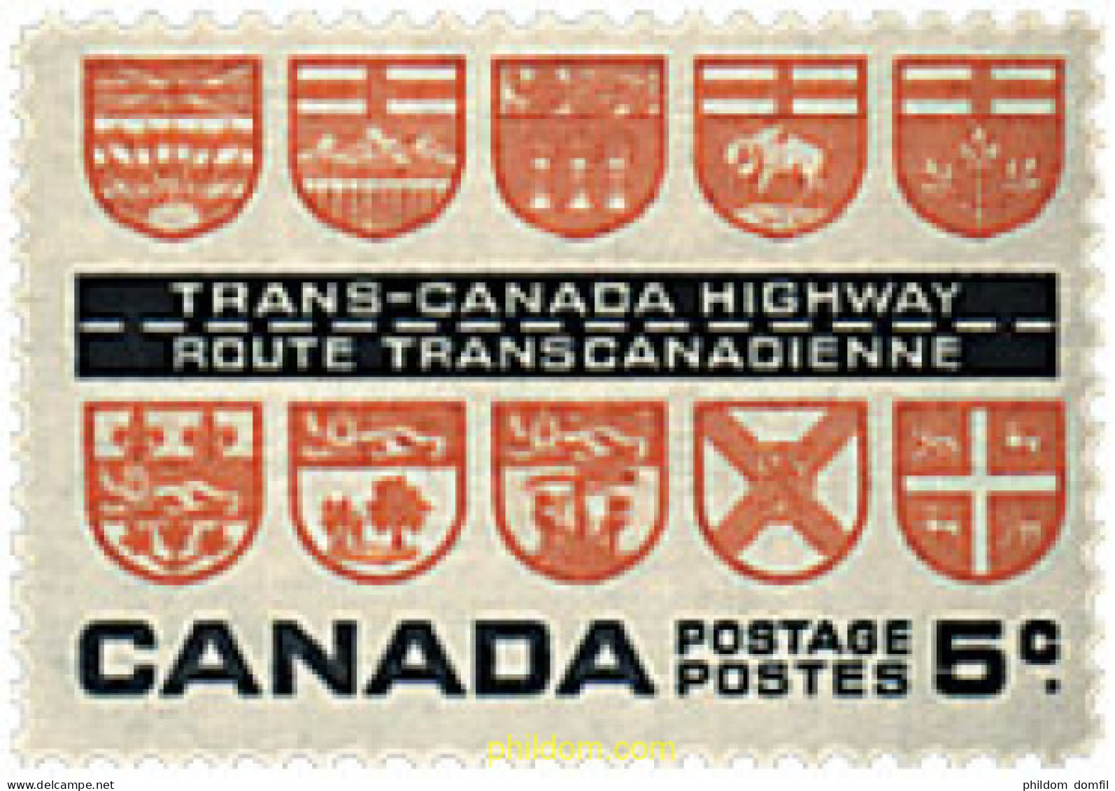 43109 MNH CANADA 1962 INAUGURACION DE LA CARRETERA TRANSCANADIENSE - Other & Unclassified