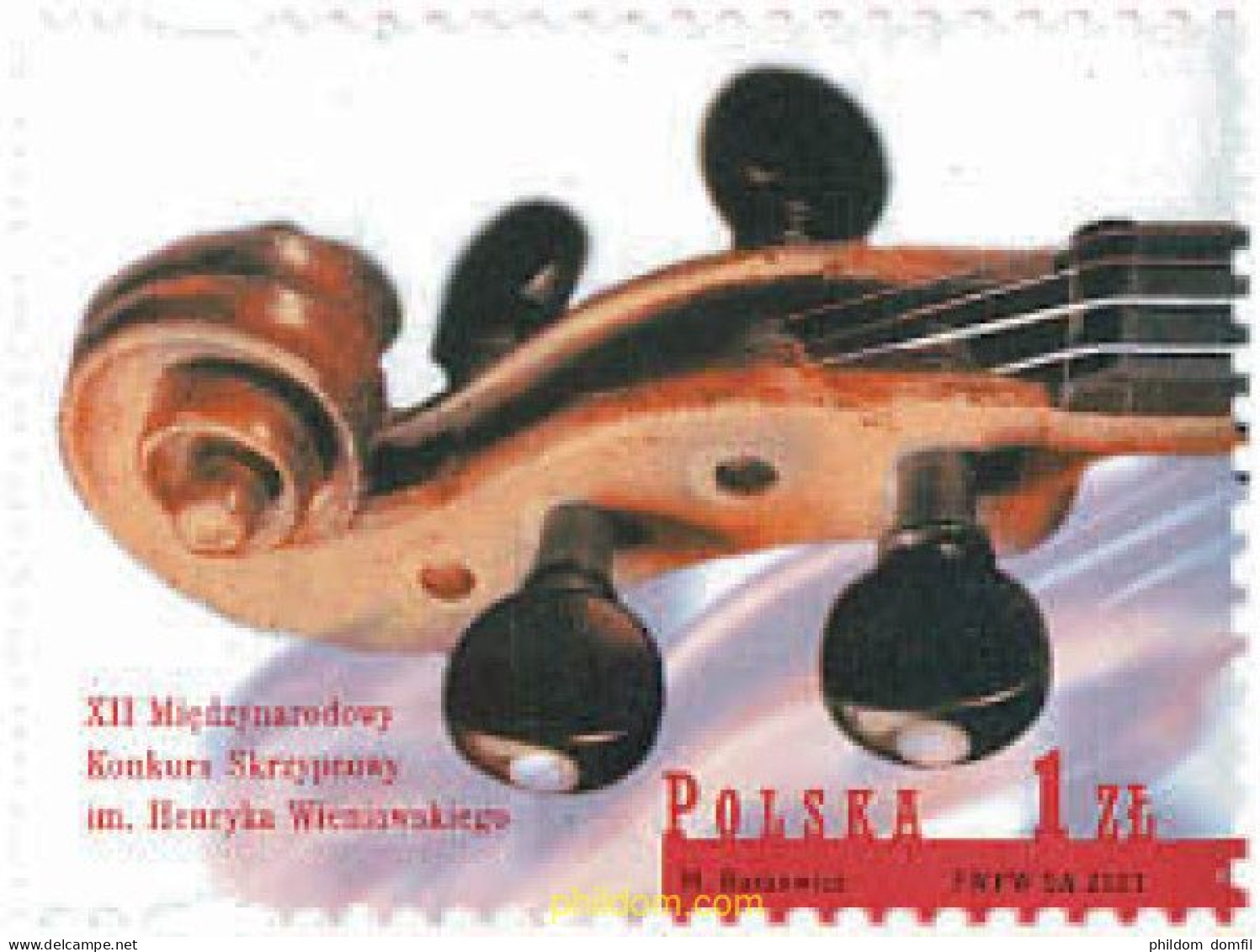 87278 MNH POLONIA 2001 12 CONCURSO DE MUSICA - Altri & Non Classificati