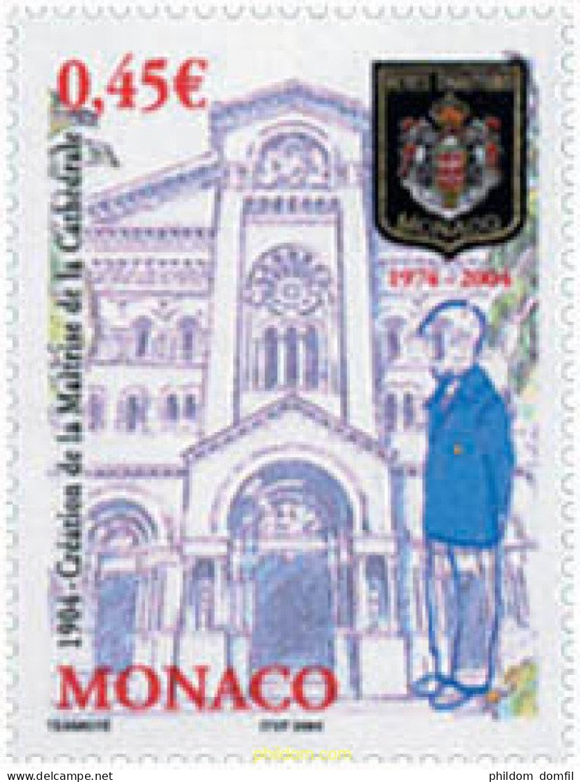 138785 MNH MONACO 2004 CENTENARIO DEL CORO DE LA CATEDRAL DE MONACO - Otros & Sin Clasificación