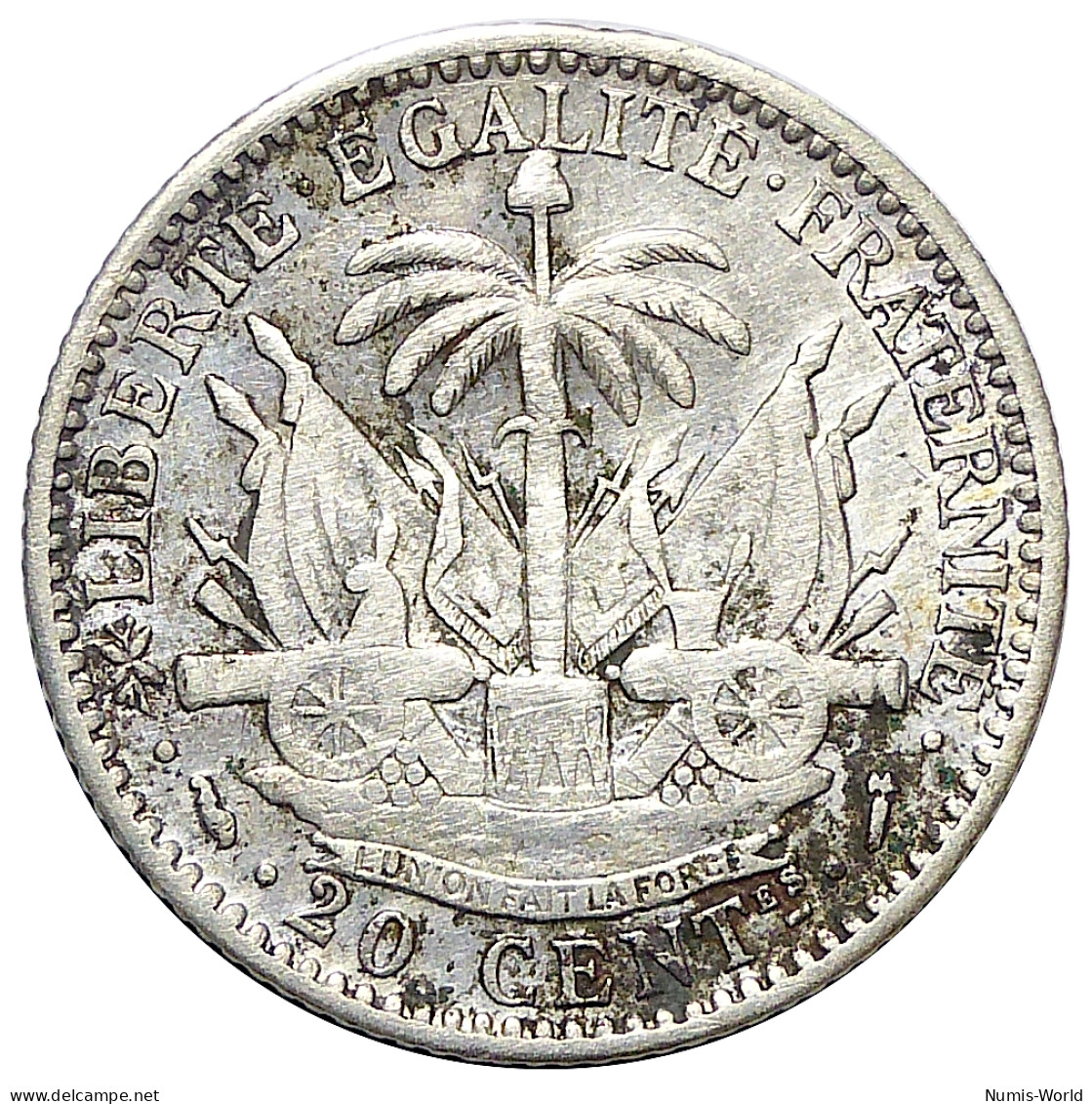 HAÏTI 20 Centimes 1890 - Haiti