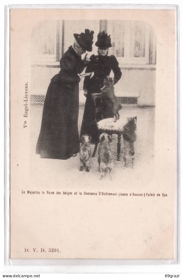 Palais De Spa Sa Majesté Et La Comtesse D’Oultremont Dame D’honneur 1902 DVD 5291 - Spa