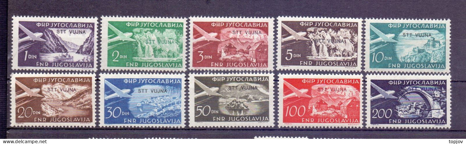 SLOVENIA - ITALIA - ZONE  B - AIRMAIL - **MNH -1953 - Poste Aérienne
