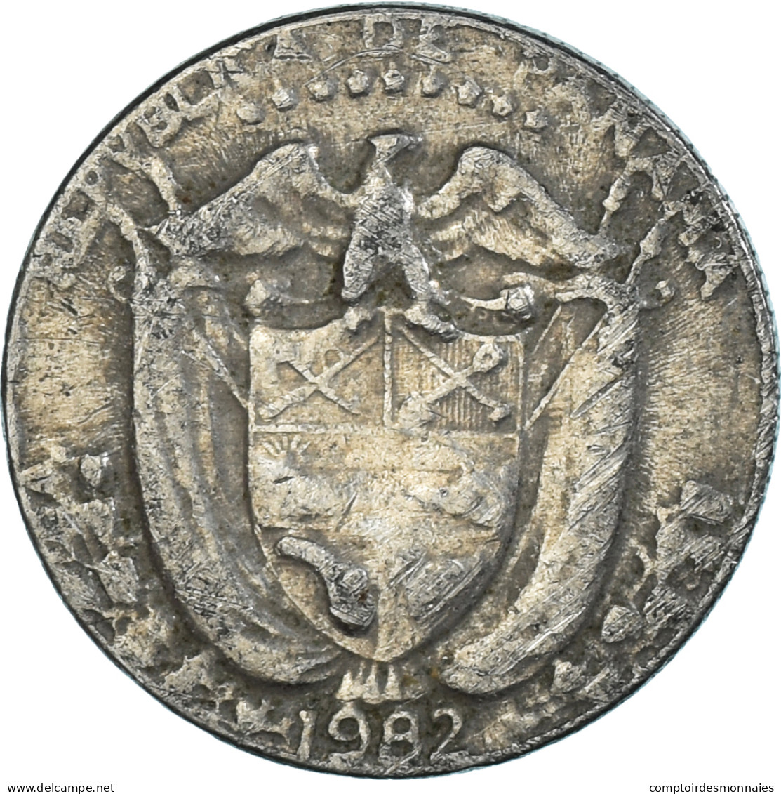 Monnaie, Panama, 1/10 Balboa, 1982 - Panama