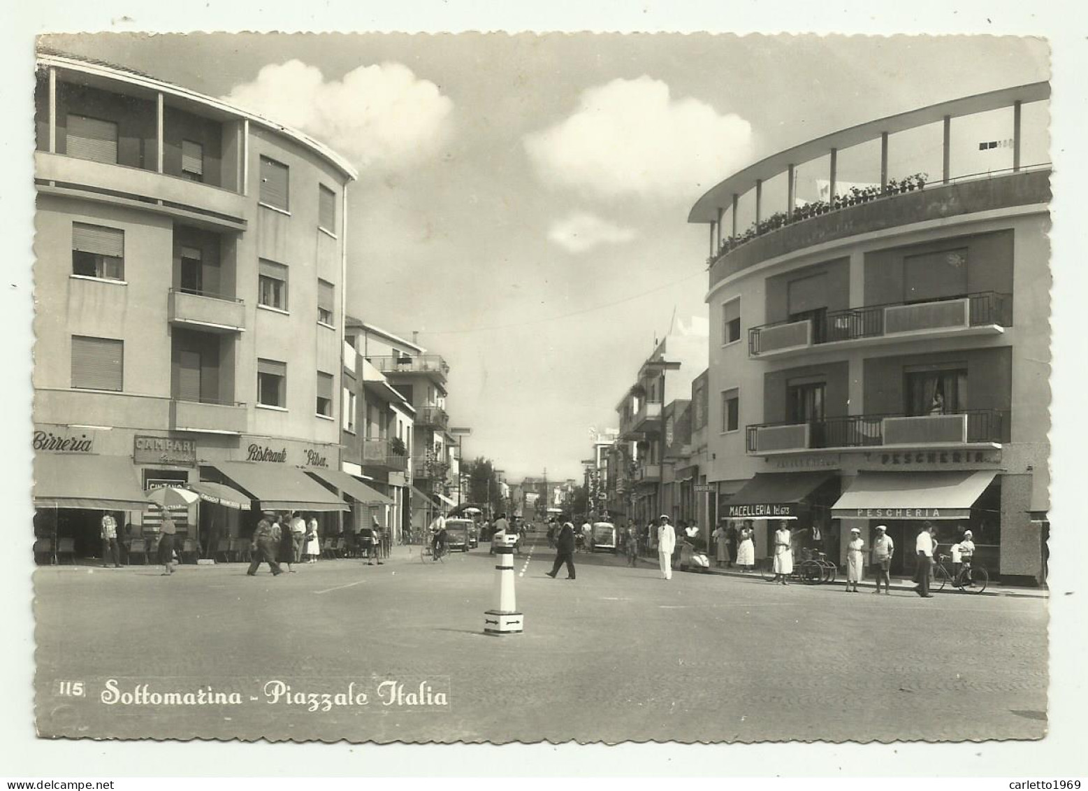 SOTTOMARINA - PIAZZALE ITALIA - VIAGGIATA  FG - Chioggia