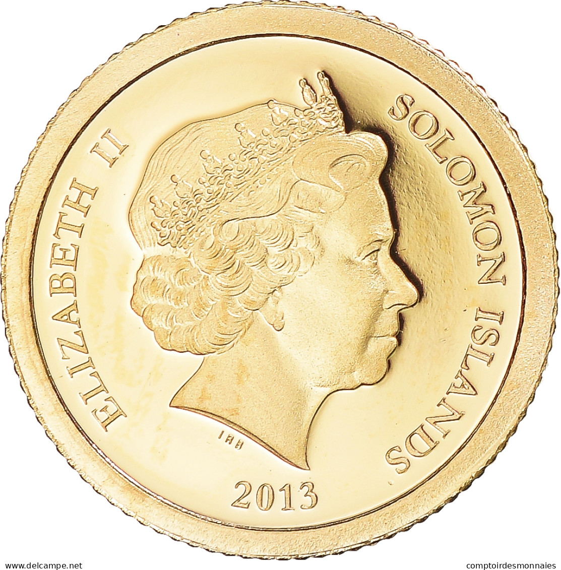 Monnaie, Îles Salomon, Elizabeth II, Le Phare D'Alexandrie, Dollar, 2013, FDC - Salomonen