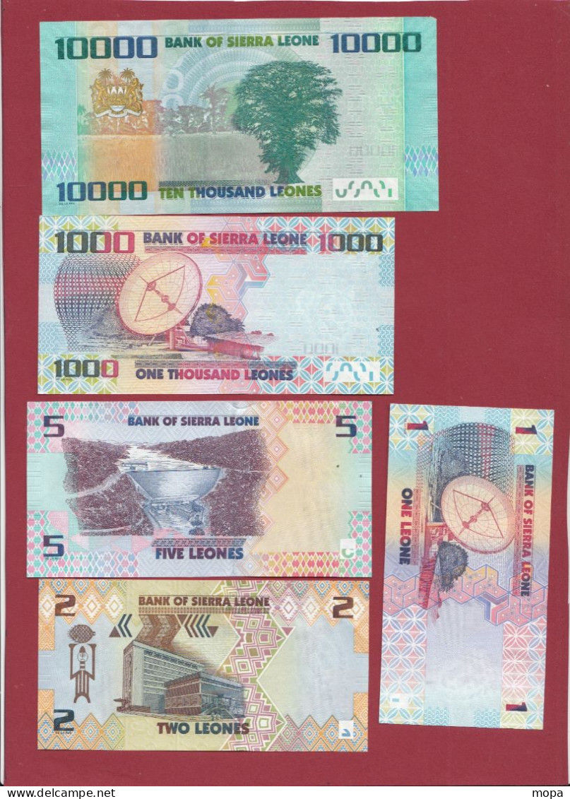 Sierra Leone 5 Billets---NEUF/UNC - Sierra Leone