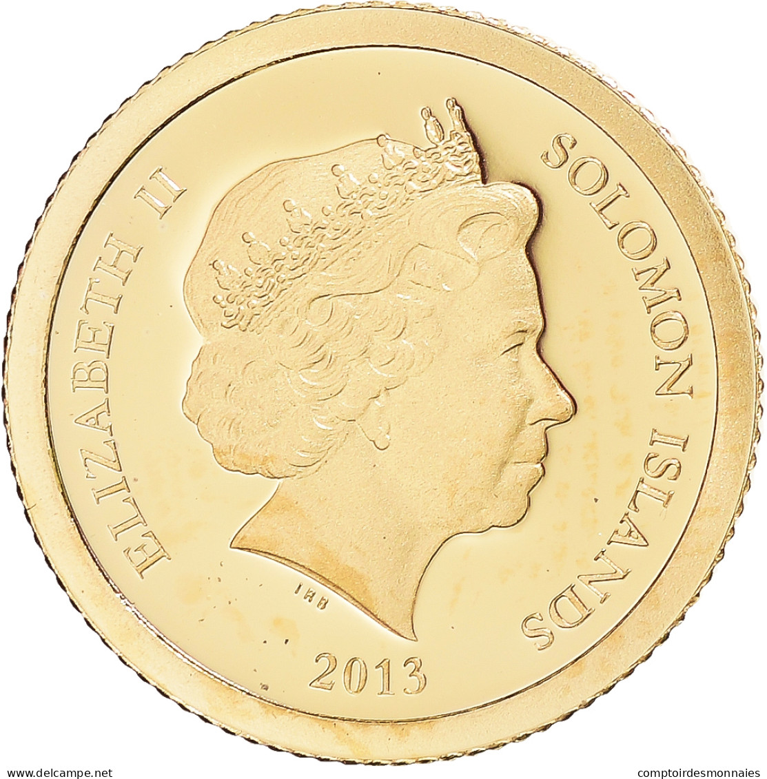 Monnaie, Îles Salomon, Elizabeth II, Mausolée De Mausole, Dollar, 2013, FDC - Solomon Islands