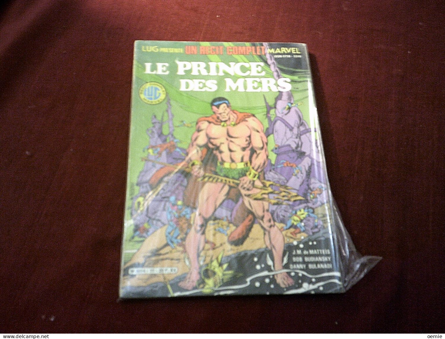 LUG PRESENT UN RECIT COMPLET MARVEL  LE PRINCE DES MERS - Lug & Semic