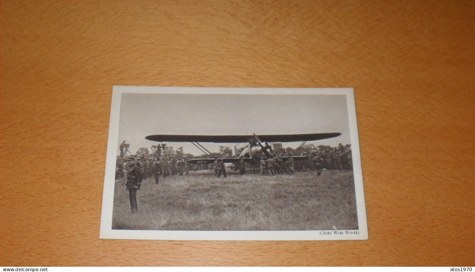 CARTE POSTALE ANCIENNE NON CIRCULEE DATE ?../ PARIS NEW-YORK.- COSTES ET BELIONTE LE DEPART DU BOURGET.. - Aviateurs