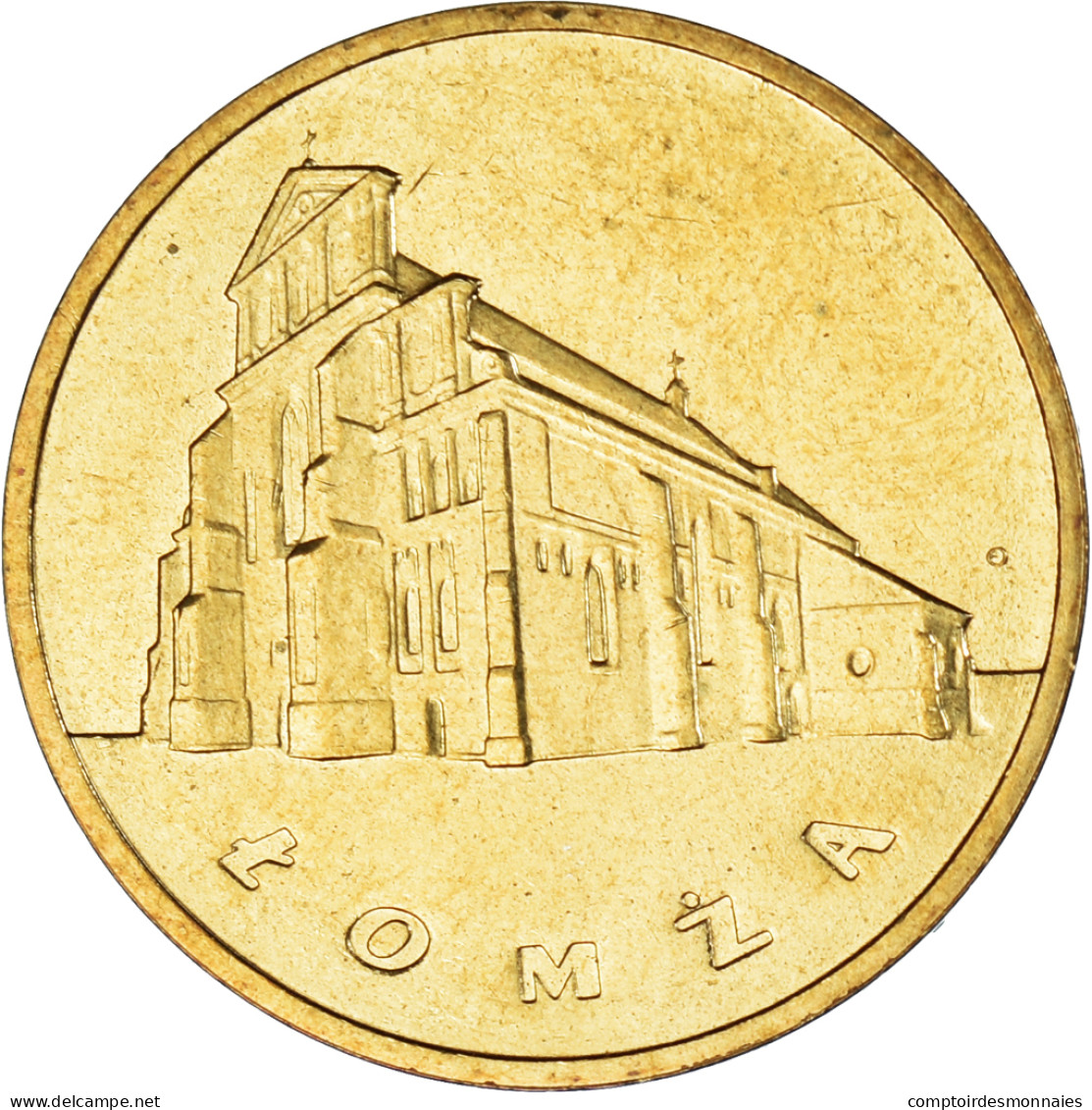 Monnaie, Pologne, 2 Zlote, 2007, Warsaw, Lomza., SPL, Laiton, KM:616 - Pologne