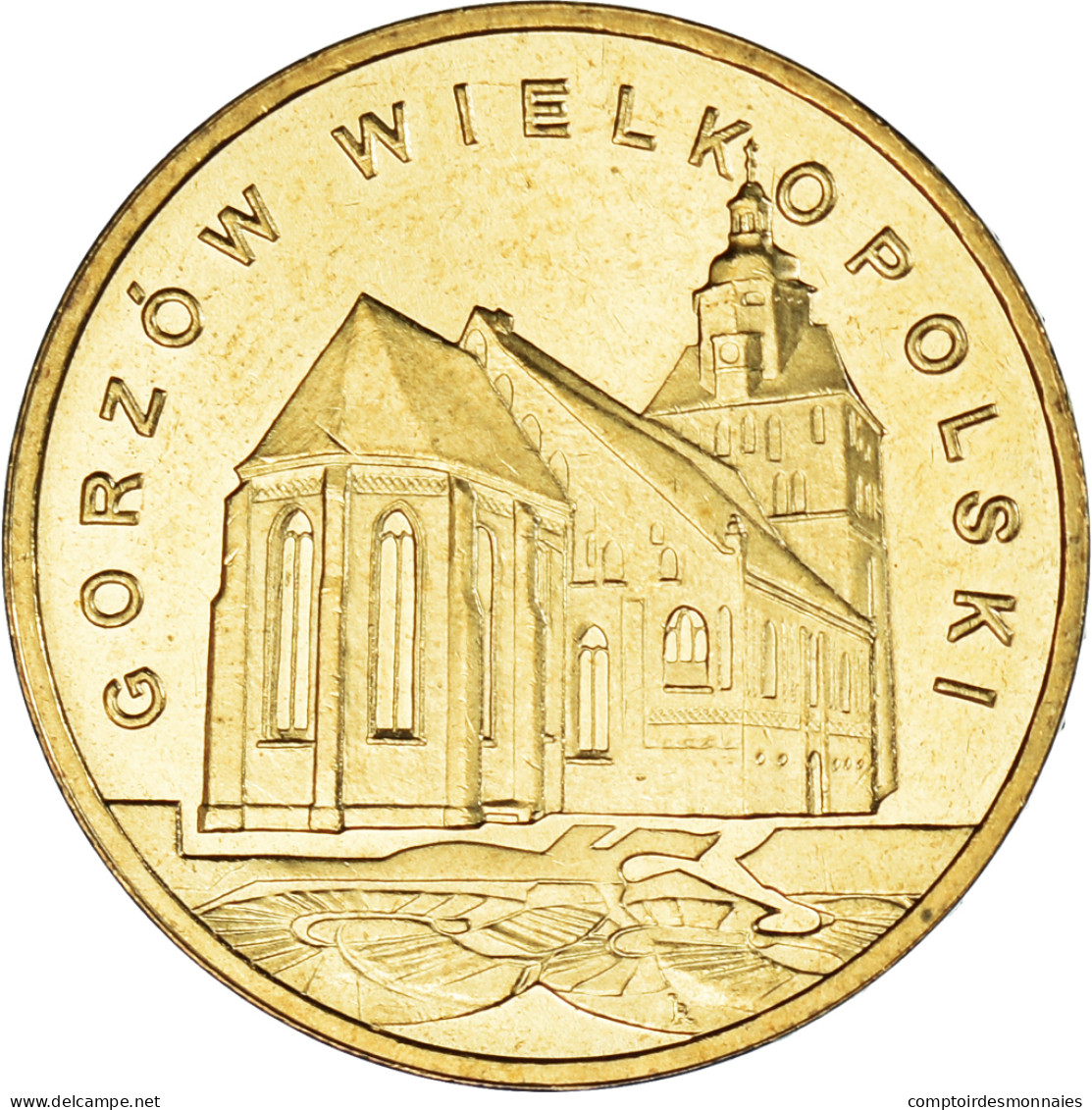 Monnaie, Pologne, 2 Zlote, 2007, Warsaw, Gorzów Wielkopolski, SPL, Laiton - Pologne