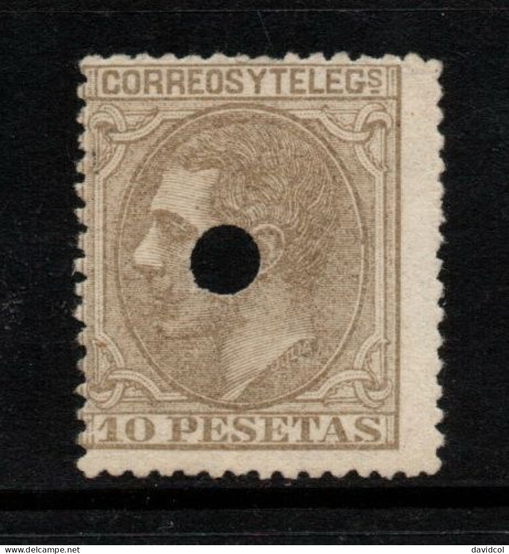 2447B- SPAIN -1879 - SC#:251 - KING ALFONSO XII - PERFORATE - Nuevos