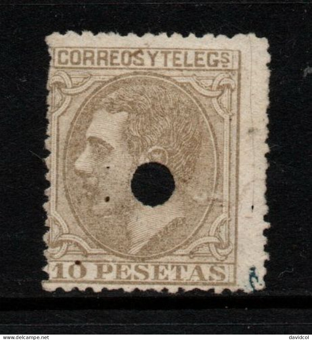 2447C- SPAIN -1879 - SC#:251- KING ALFONSO XII - PERFORATE - Nuevos