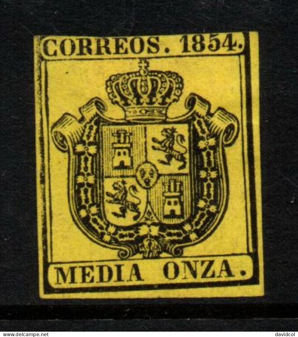 2450A - SPAIN - SC#: O1 - OFFICIAL STAMP MINT - Dienstmarken