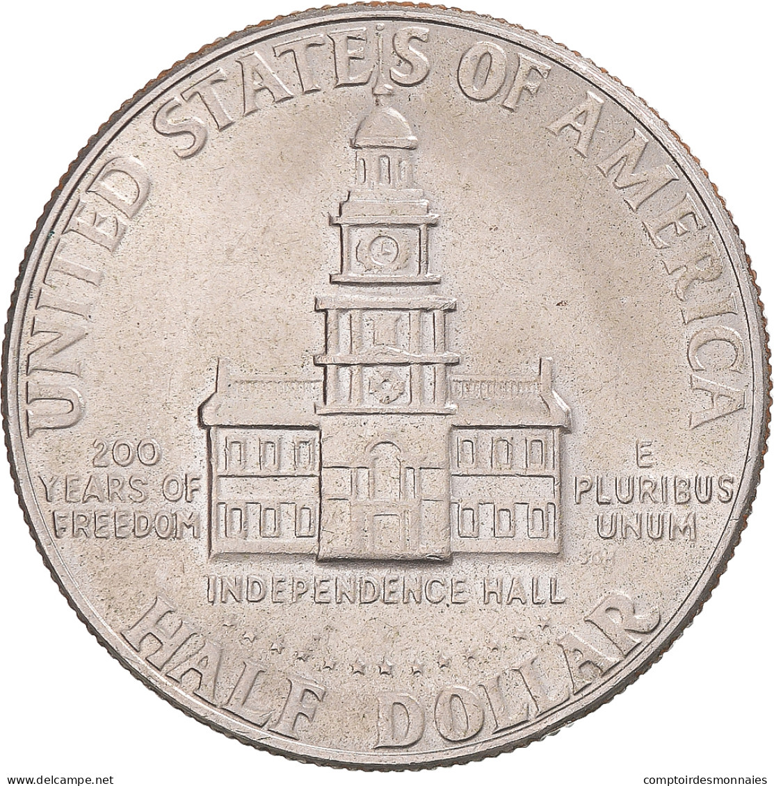Monnaie, États-Unis, Half Dollar, 1976, Philadelphie, John F. Kennedy, TTB - 1964-…: Kennedy