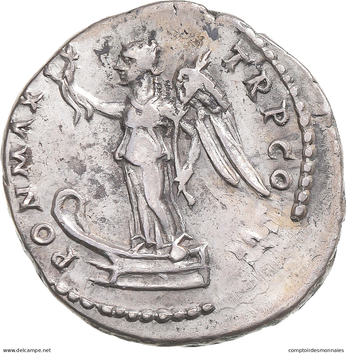 Monnaie, Vespasien, Denier, 75, Rome, SUP, Argent, RIC:777 - The Flavians (69 AD To 96 AD)