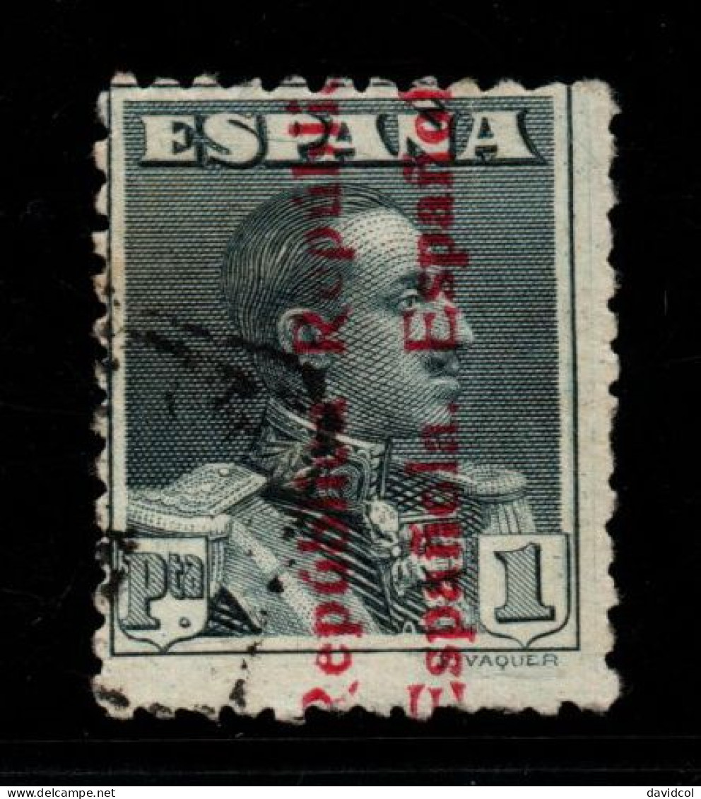 2456A - SPAIN - 1931 - SC#: 467 - USED - KING ALFONSO XIII. - Usados