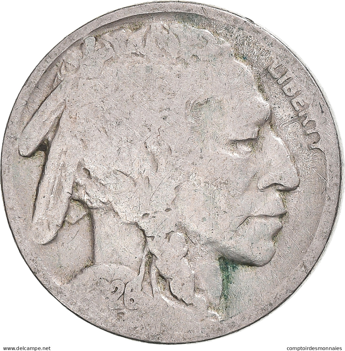 Monnaie, États-Unis, 5 Cents, 1928, U.S. Mint, B, Du Cupronickel - 1913-1938: Buffalo