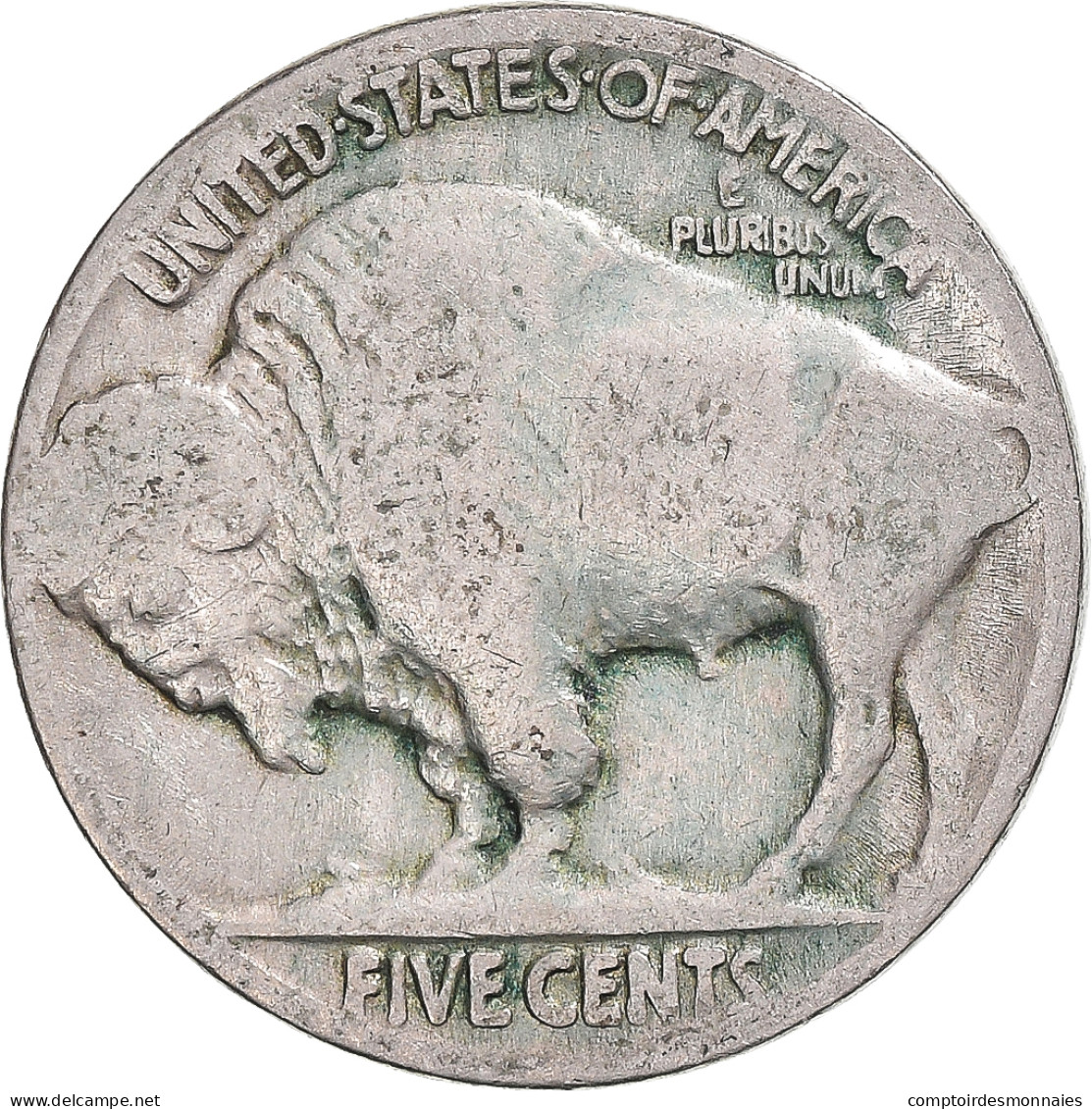 Monnaie, États-Unis, 5 Cents, 1928, U.S. Mint, B, Du Cupronickel - 1913-1938: Buffalo