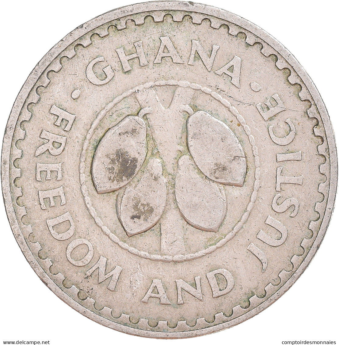 Monnaie, Ghana, 20 Pesewas, 1967, TTB, Du Cupronickel - Ghana