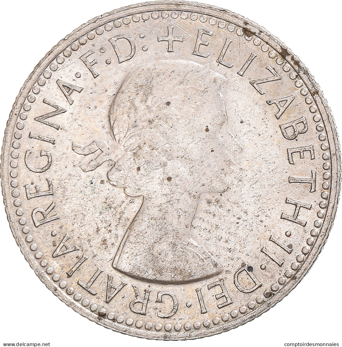 Monnaie, Australie, Elizabeth II, Shilling, 1959, TB+, Argent - Shilling