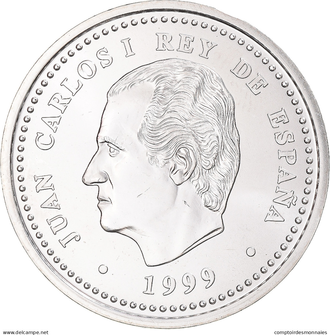 Monnaie, Espagne, Juan Carlos I, 2000 Pesetas, 1999, SPL, Argent - 2 000 Pesetas