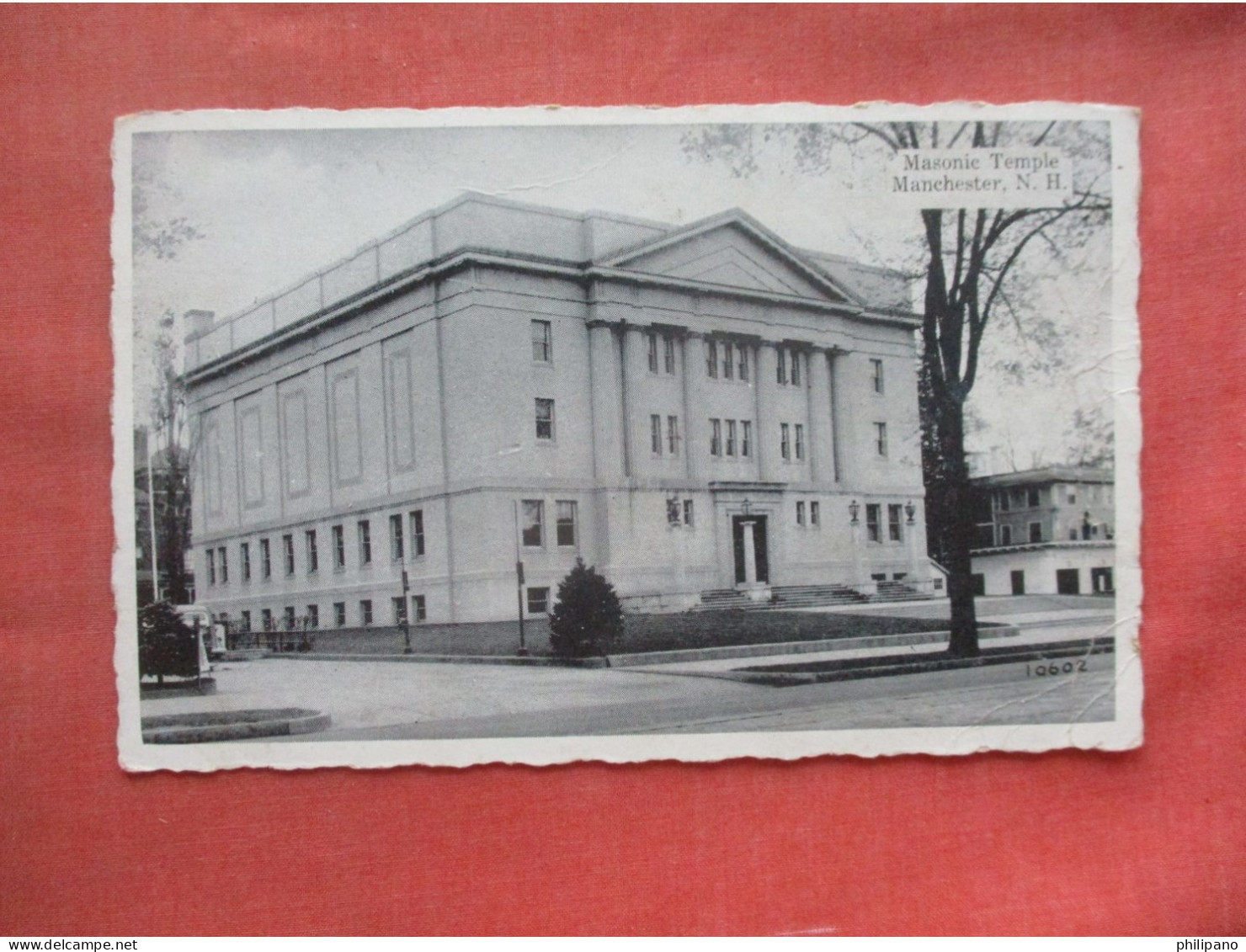 Masonic Temple  Manchester  New Hampshire > Manchester     Ref 6002 - Manchester