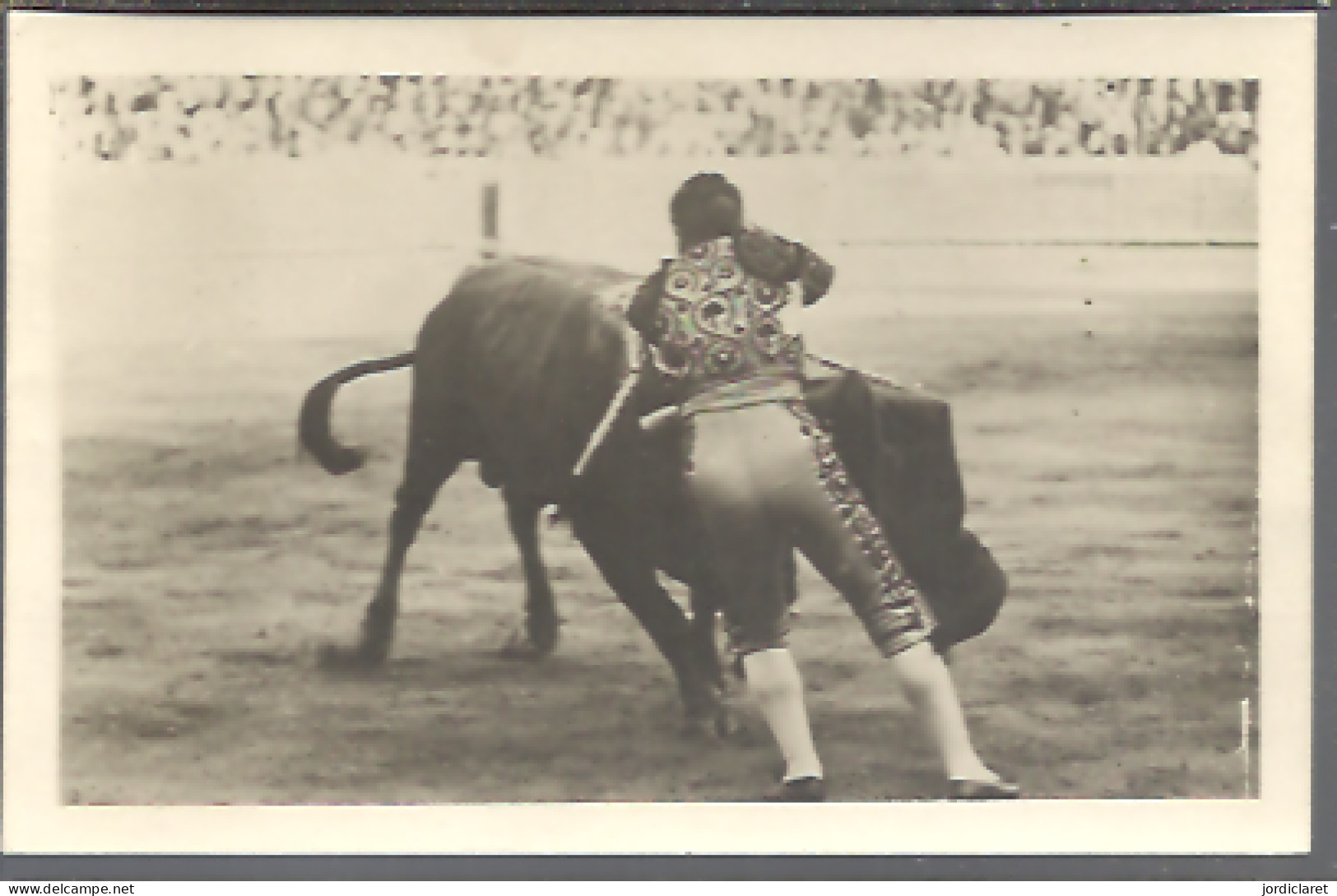 POSTAL  BARCELONA 1929 TAUROMAQUIA - Cartas & Documentos