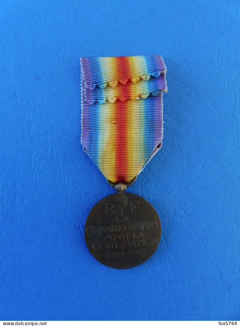 WW1 / MEDAILLE / INTERALLIES 1914-1918 / DECORATION / ORIGINALE - Autres & Non Classés