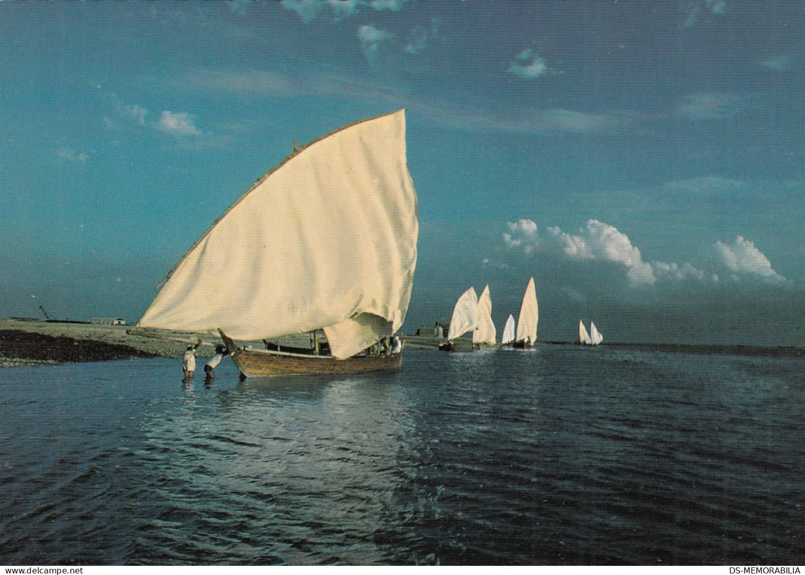 UAE United Arab Emirates - Arabian Gulf Sailing Boats - Emirats Arabes Unis