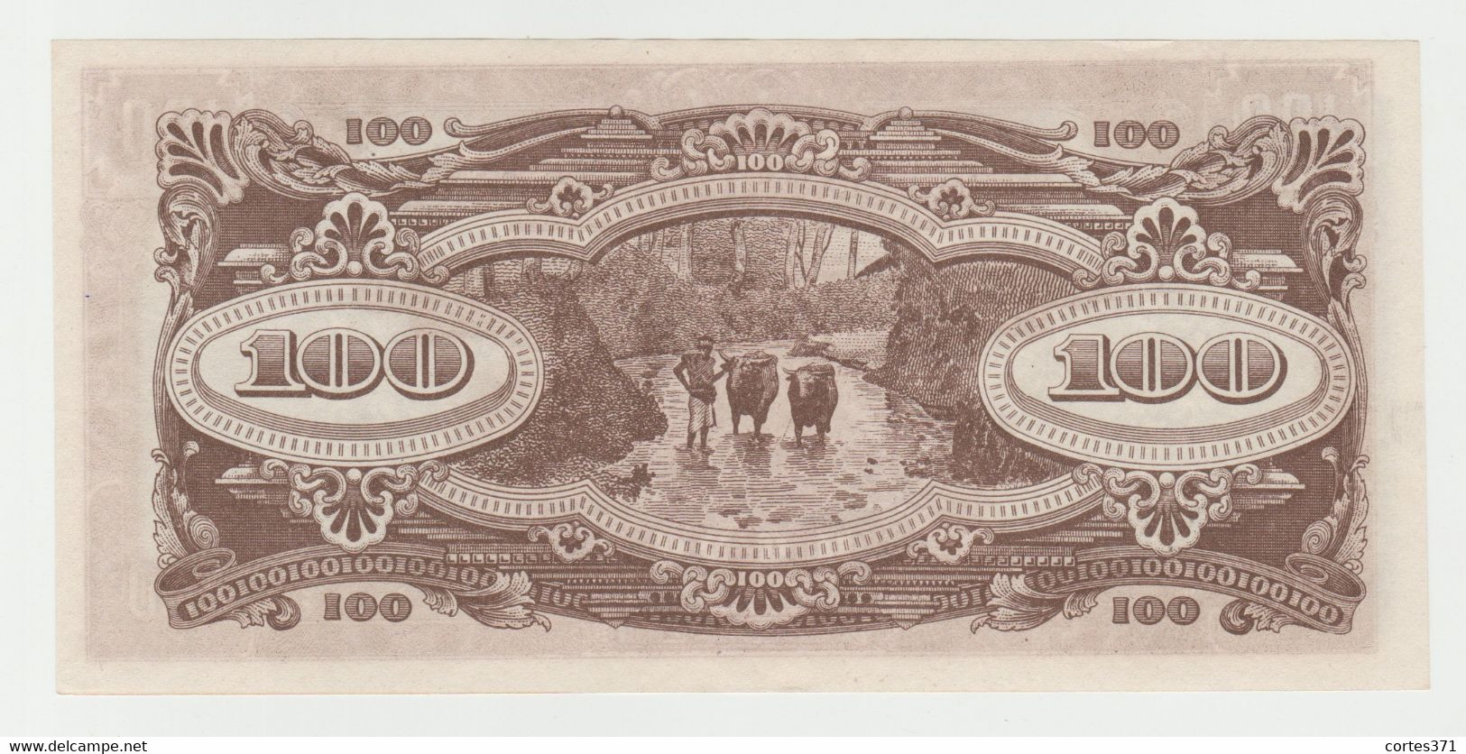 Malaya (Japanese Occupation) 100 Dollars 1944 P-M8a UNC - Malasia