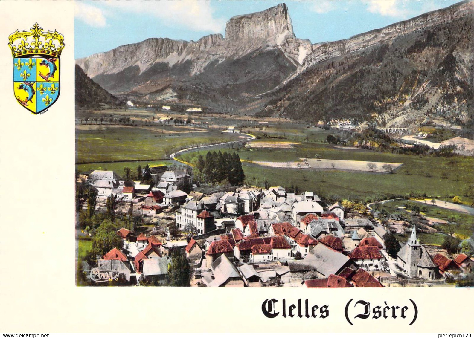 38 - Clelles - Vue Panoramique Aérienne - Le Mont Aiguille - Clelles