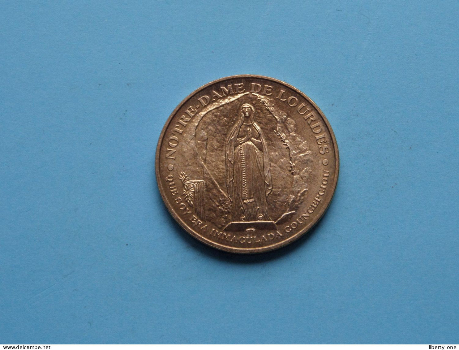 NOTRE-DAME DE LOURDES - CHEMIN DU JUBILE 1858-2008 Lourdes ( Voir / See > Scans ) 34 Mm. ! - Elongated Coins