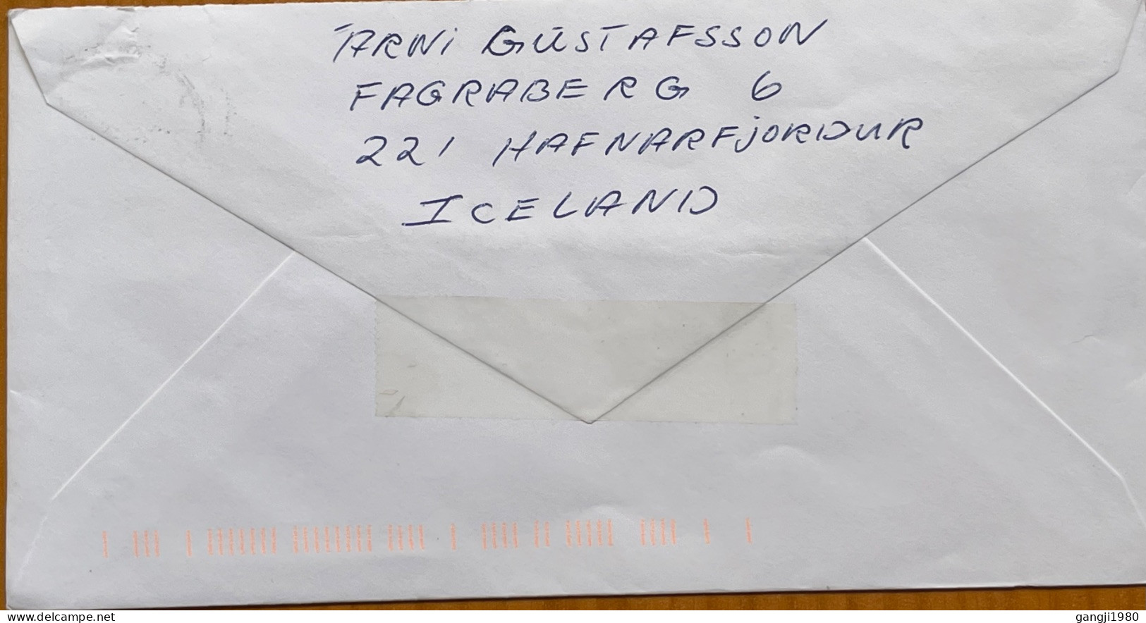 ICELAND 1999, AIRMAIL COVER USED TO USA, TUNETISVEPPUR,NATURE GRASS STAMP FUNGI, - Brieven En Documenten