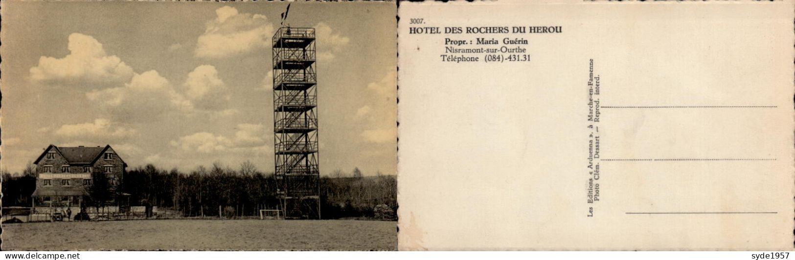 Nisramont-sur-Ourthe. Hotel Des Rochers Du Herou - La-Roche-en-Ardenne