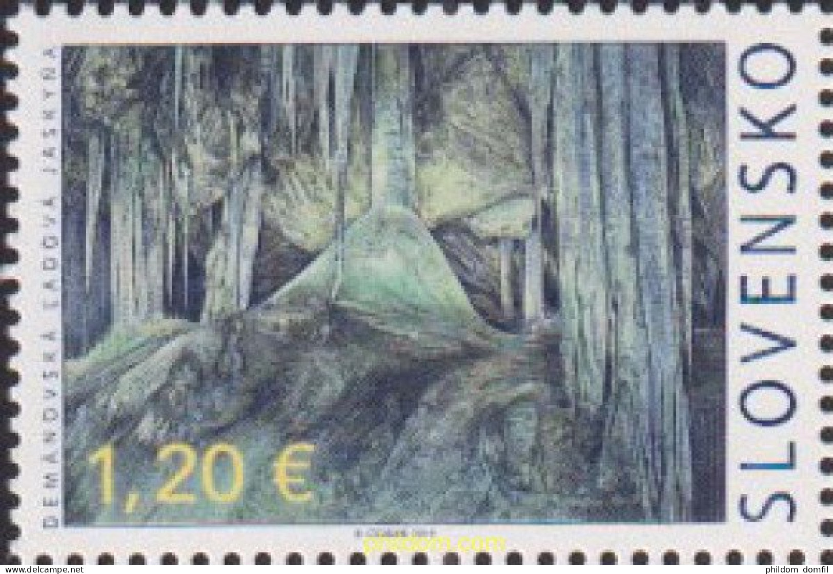 612721 MNH ESLOVAQUIA 2019 GRUTA DE HIELO DAMANOVSKA - Autres & Non Classés