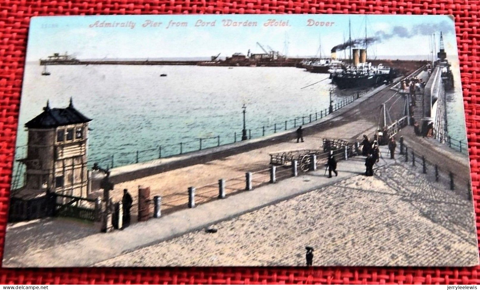 DOVER  -  Admirality Pier  From Lord Warden  Hotel   -  1908 - Dover