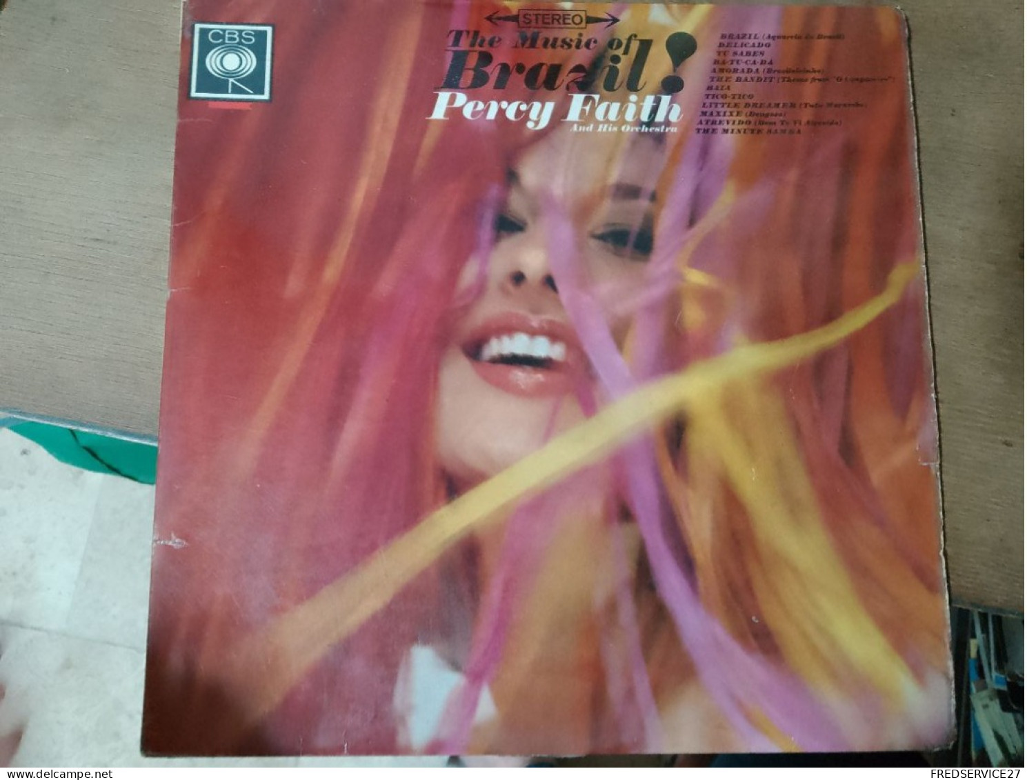 88 //   THE MUSIC OF BRAZIL / PERCY FAITH AND HIS ORCHESTRA - World Music