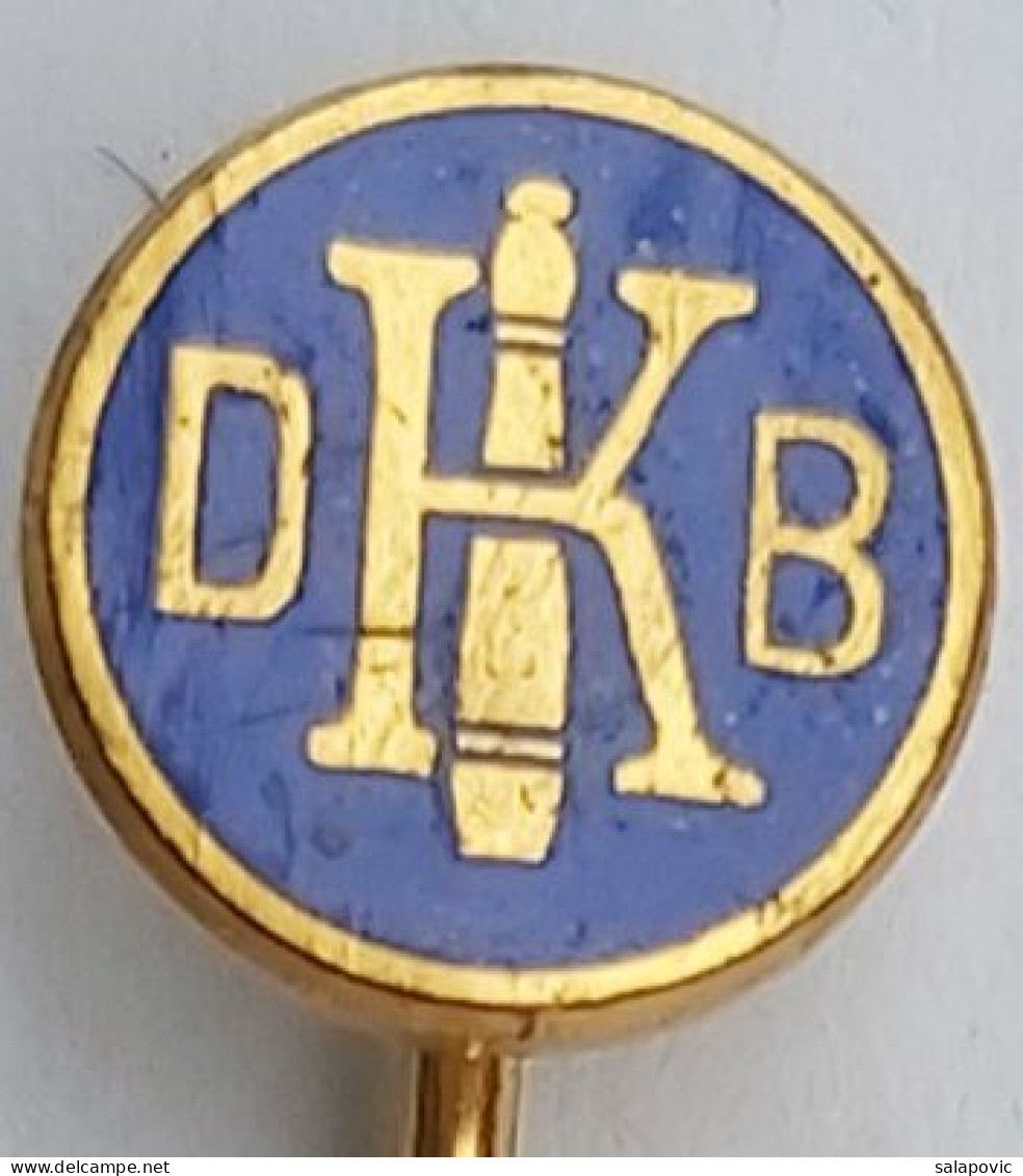 Deutscher Kegler- Und Bowlingbund (DKB) Germany German Skittles And Bowling Federation Bowling Club PIN A8/3 - Bowling