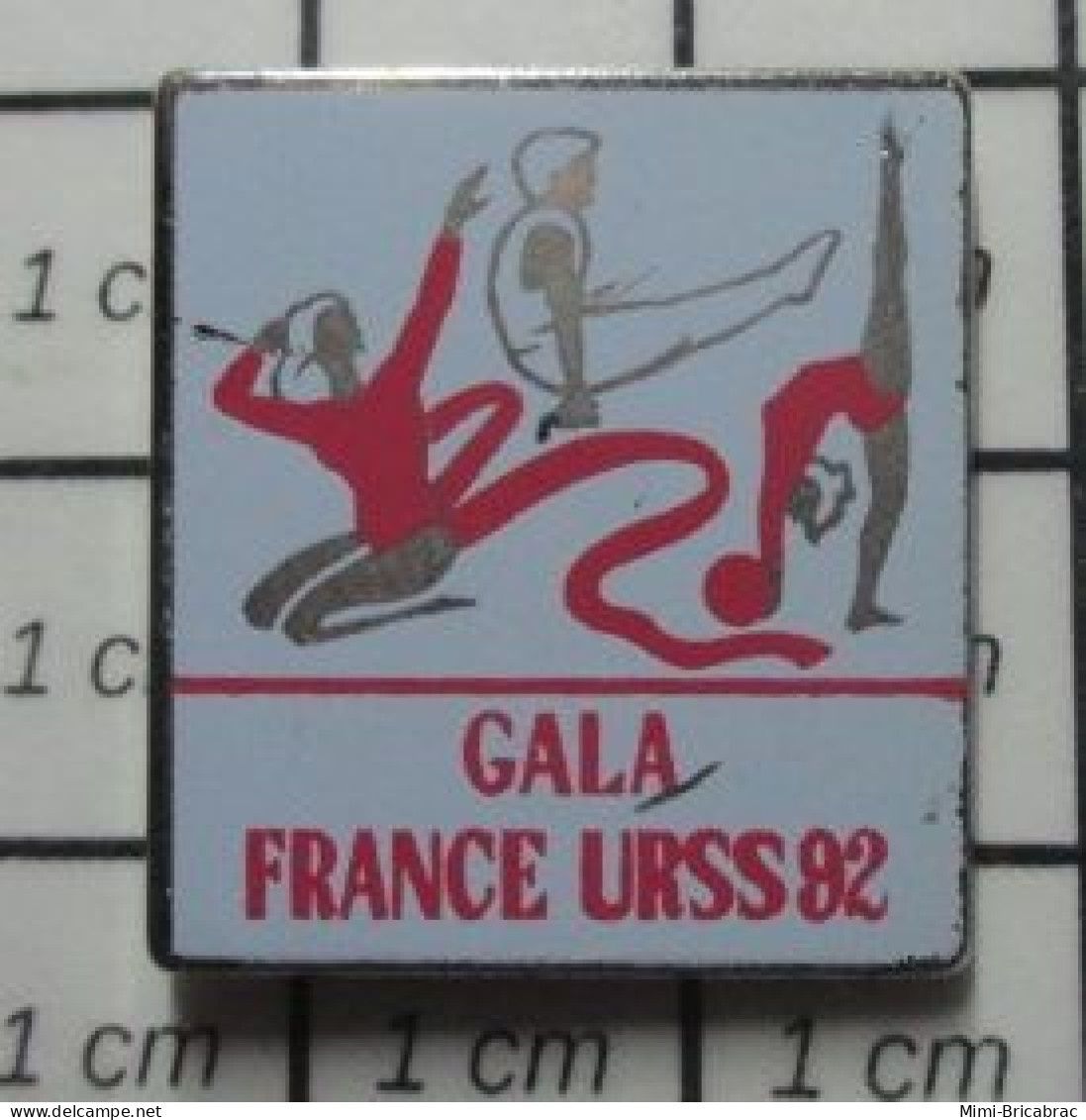 310b Pin's Pins / Beau Et Rare / SPORTS / GYMNASTIQUE GALA FRANCE URSS 1992 - Gymnastik