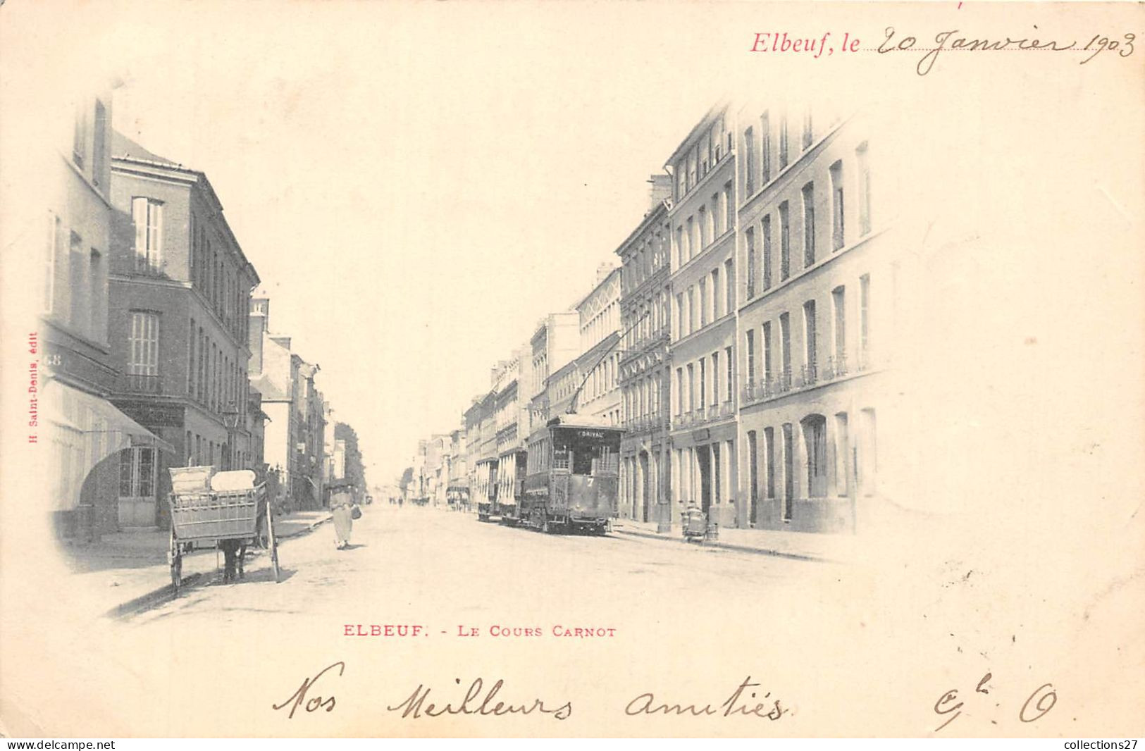 76-ELBEUF- LE COURS CARNOT - Elbeuf