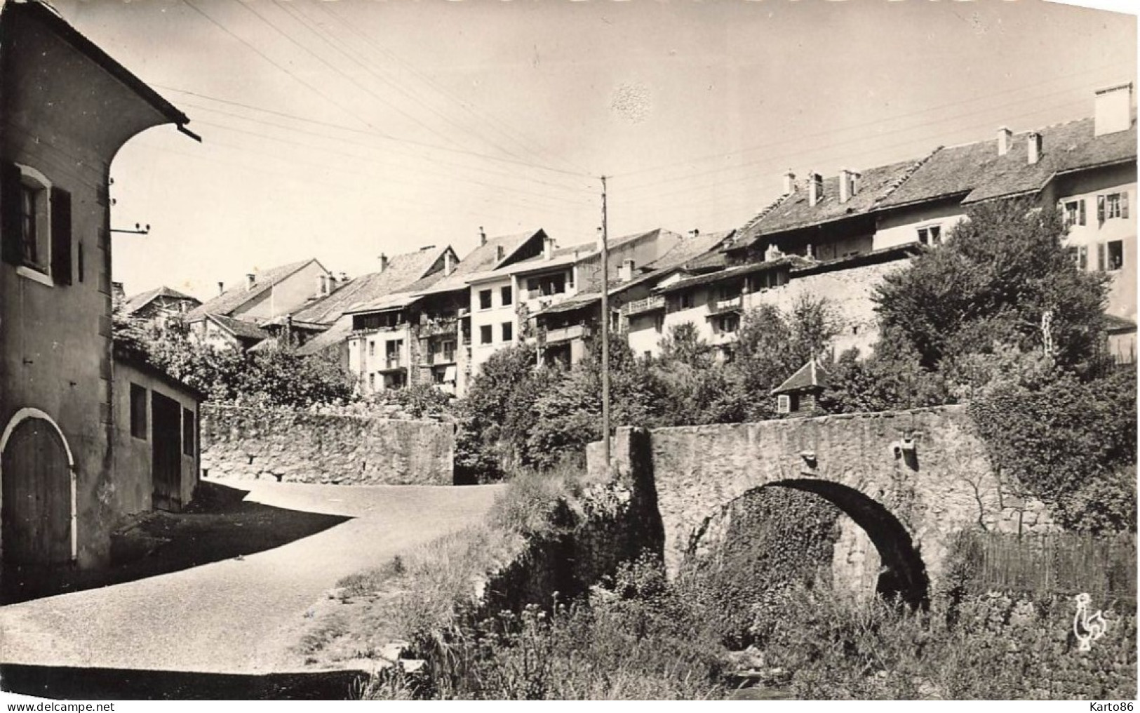 La Roche Sur Foron * Route Et Le Pont Sur Le Foron - La Roche-sur-Foron