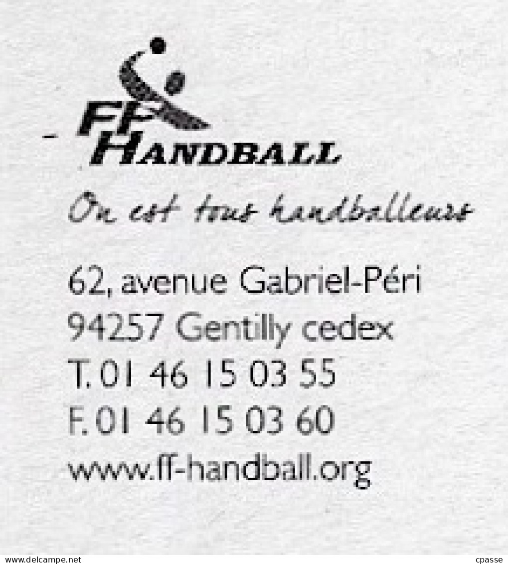 CPM Sports HANDBALL 2014 "Les Experts Sont Champions D'Europe" - Balonmano